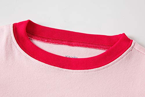 Image of KikizYe Girls Pajamas Set Kids Long Sleeve PJs Cotton Jammies
