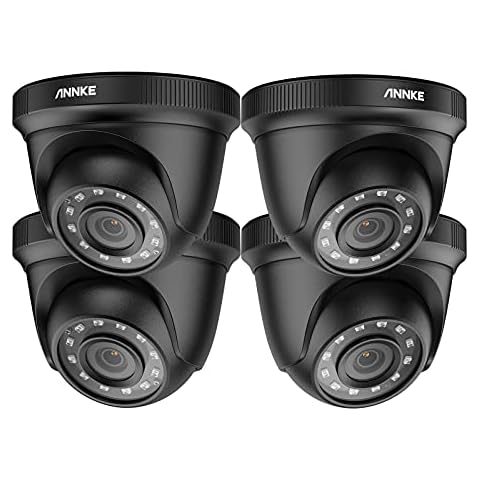 ANNKE 4-Pack 1080p Dome Security Cameras Cover