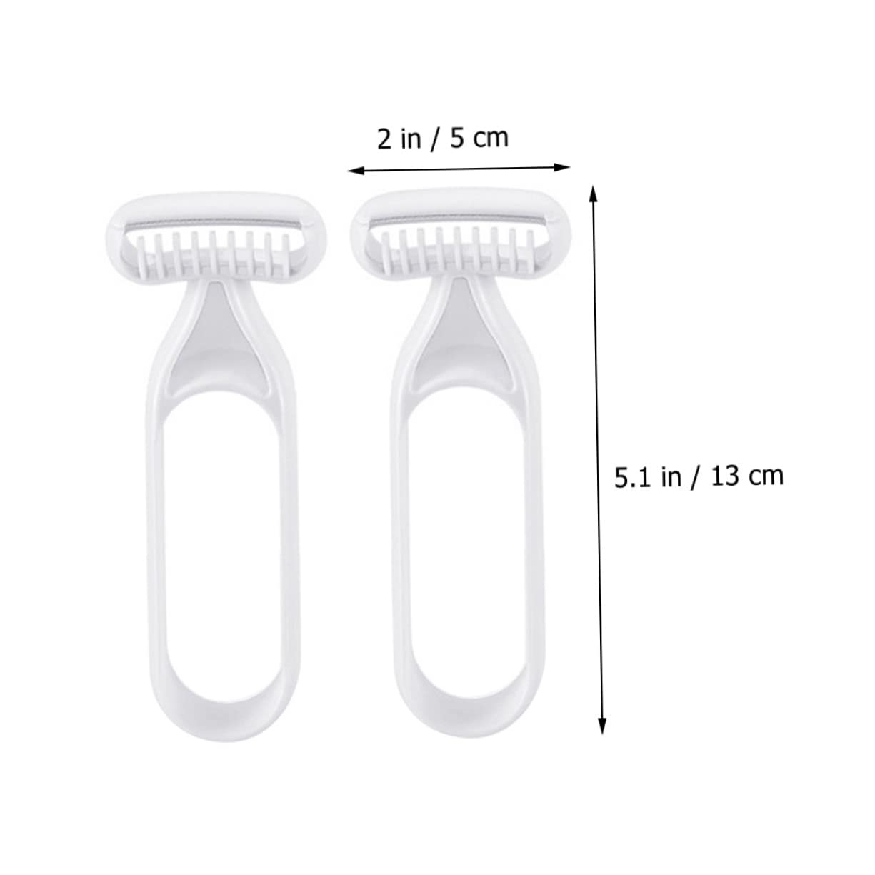 ARTSEWPLY Armpit Razors for Women 2pcs Body Hair Trimmer Women's Hair Remover for Smooth Comfortable Shave