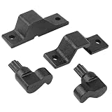 UASAM Trailer Cam Lock Assembly - Cargo Trailer Double Door Keeper Combo Kit - Used...