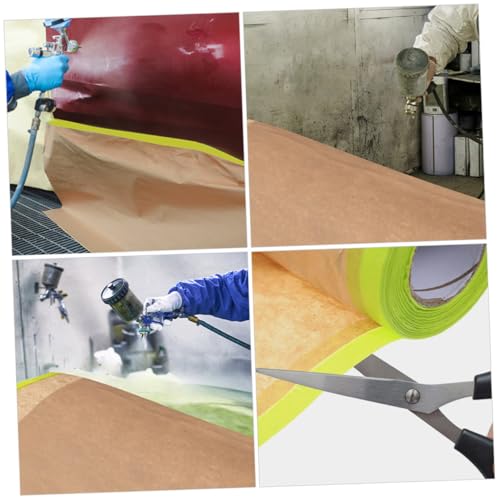 Film de masquage automobile Gatuida 4 rouleaux transparents pour peinture - 7