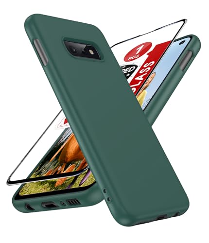 Coque Samsung S10E verte en silicone souple pour vos déplacements