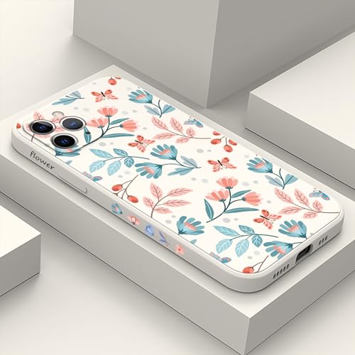 Coque fine iPhone 11 Pro silicone blanc feuille pour le quotidien