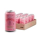 De La Calle Tepache - Naturally Fermented Pineapple Beverage, Antioxidant Rich, Certified Organic, Fermented, Low Sugar (Watermelon Jalapeno) - Sparkling Juice - 12-Pack