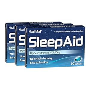 HealthA2Z Sleep Aid, Diphenhydramin...