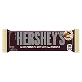 HERSHEY'S Chocolate Candy Bar with Almonds, 1.45 Ounce