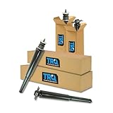 TRQ Front and Rear Shock Absorber Set Compatible with 2007-2017 Jeep Wrangler