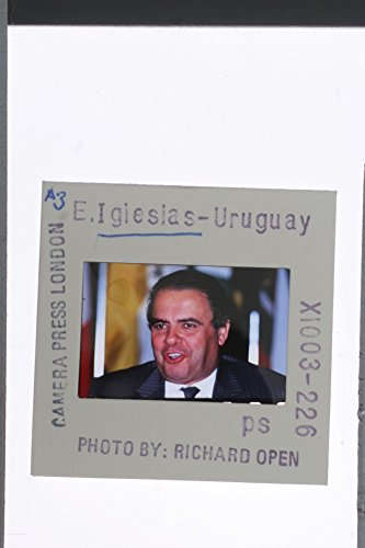 Slides photo of Close up of Uruguayan Economist and former president of Inter-American Development Bank Enrique V. Iglesias