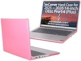 mCover Case ONLY Compatible for 2025-2026 14" Dell Pro 14 Plus PB14250 PB14255 and Pro 14 PC14250 PC14255 Windows PC (NOT Fitting Any Other Dell Models)- Pink