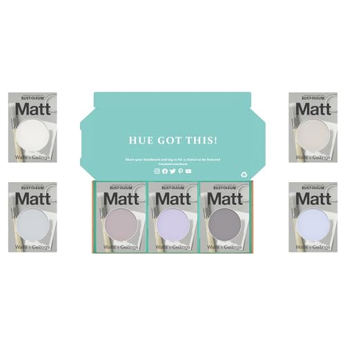 Rust-Oleum Wall Paint in Matt Finish - Pastel Purples Tester Box