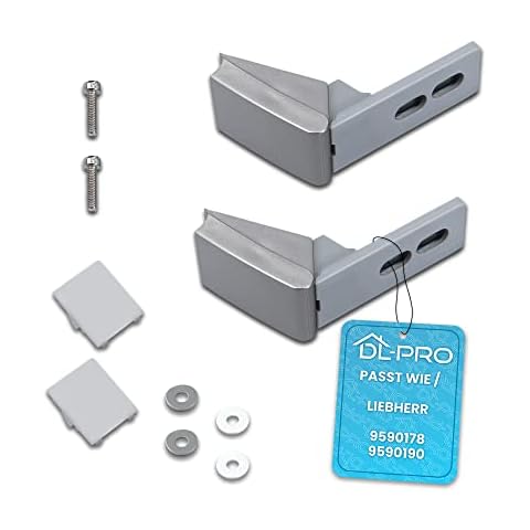 DL-pro Kit de bisagras inoxidables para frigorífico Liebherr Cover