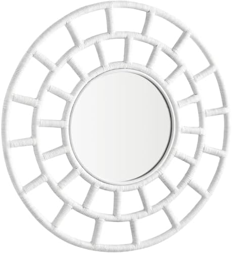 Cyan Design 11696 Comoros White Mirror, Small