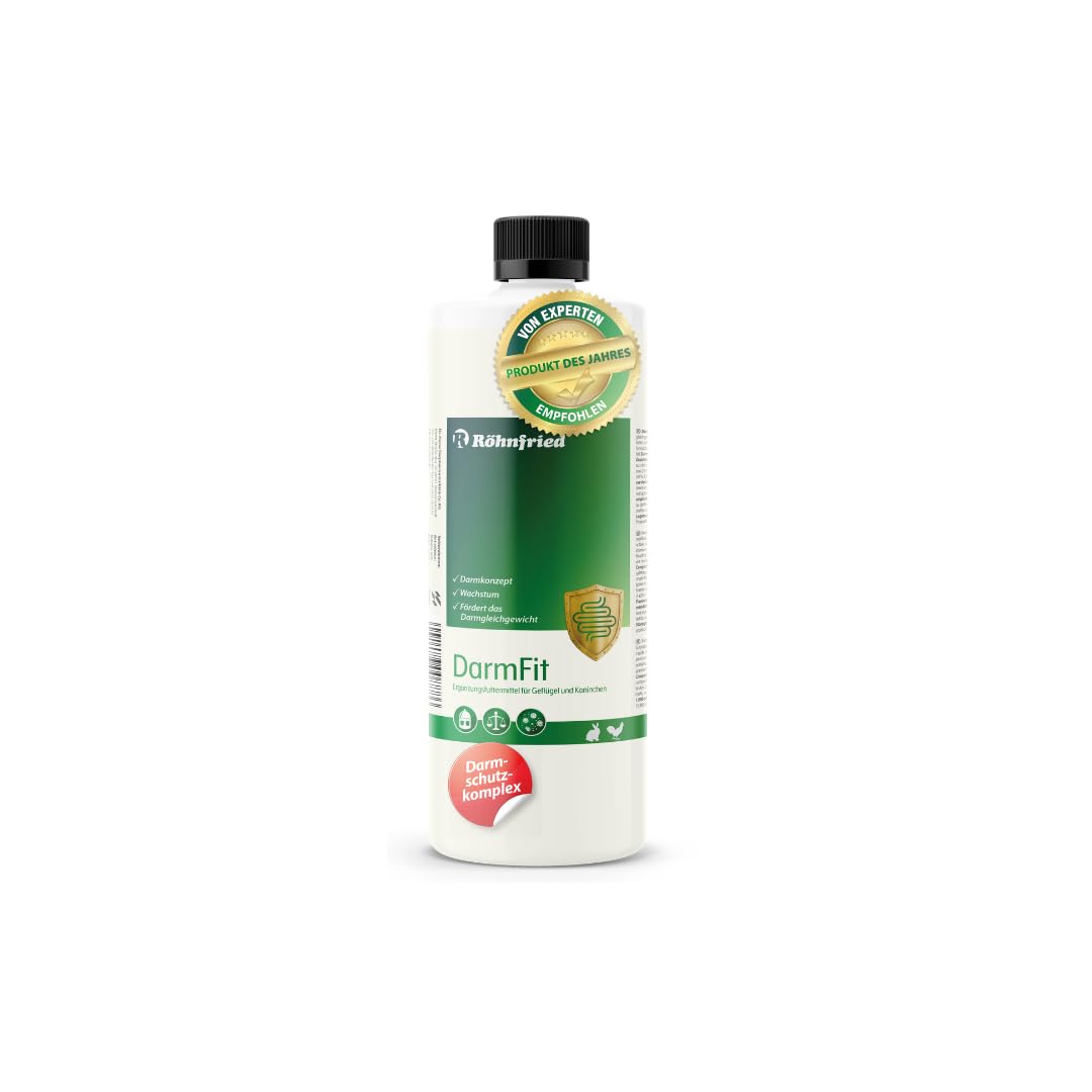 Röhnfried Intestino fit | 2 x 1 l | Mangime complementare per pollame | Con oligoelementi concentrato