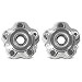 Tomegun 4 to 5 Lug Wheel Bearing Conversion Hub Rear Pair for 89-99 S13/S14 Nissan 240SX