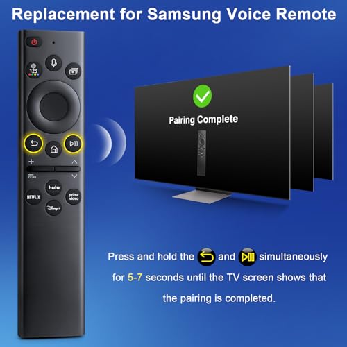 image for RMF Replacement for Samsung Smart TV Remote Control, Compatible for Sa