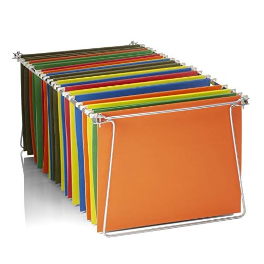 Officemate Hanging File Frame, 24-27, Letter Size, Steel, 1 Set (91964)
