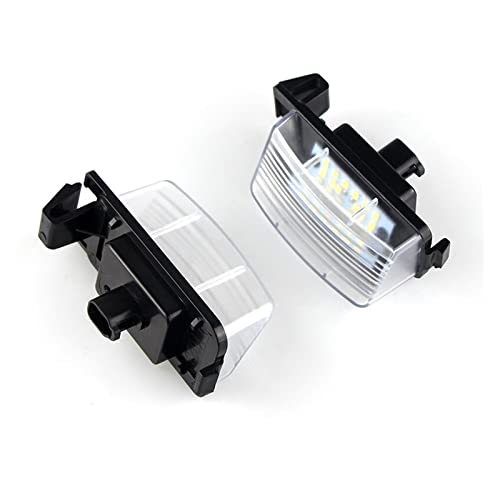 Luces de matrícula LED para Infiniti Coupé G37 Nissan Leaf y Livina Geniss pack de 2 unidades