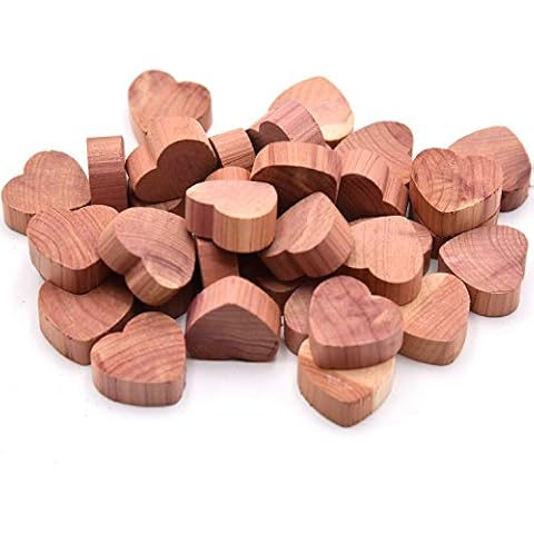 Wahdawn Cedar Blocks for Clothes Storage, Natural Aromatic Cedar Balls, Drawers Fresh Scent & Shoes Deodorizer, (30) Cover
