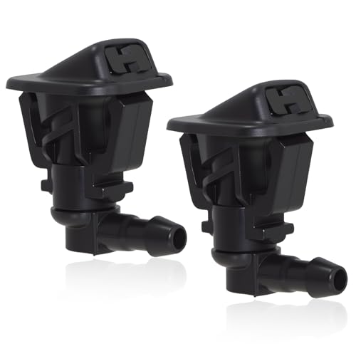 Nextpal 2-Pack Windshield Washer Nozzle, Front Windshield Sprayer Replacement Compatible with Jeep Wrangler 13-17 Models, OEM 68164356AB Compatible Nozzles Easy Installation