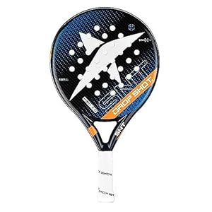 Drop Shot Kibo 4.0 Padel Racket Series – Padel Racket with Shock Absorption, Great Control and Power – Professional Padel, Black