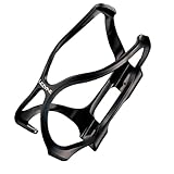 LEZYNE Flow Cage Bike Water Bottle Cage - Composite Matrix Bicycle Bottle Holder with X-Grip Design, Secure Fit, Easy Access Cycling Accessory, Black (1-BC-FL-V104)