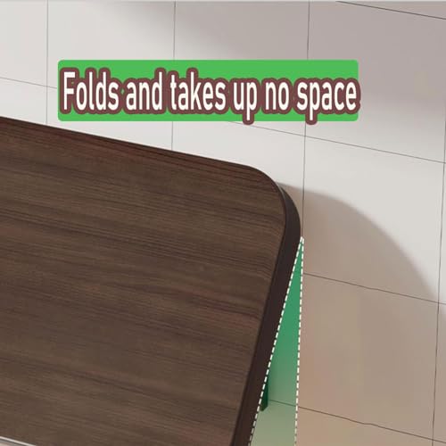 Table pliante murale gain de place en bois robuste pour cuisine et studio - 6