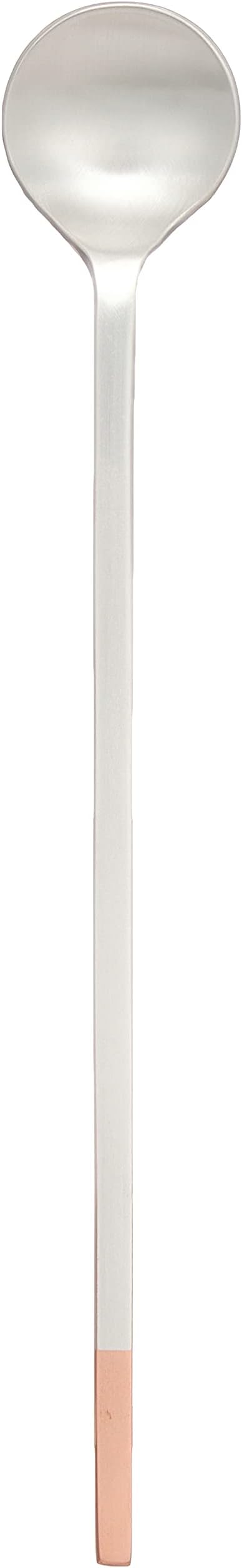 Workshop Aizawa soda spoon round pure copper tableware silver finish 1400-7
