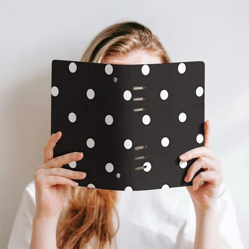 Carnet de notes A5 à pois pour organiser vos réunions de bureau et projets personnels - 6