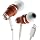 Symphonized Premium Wooden Lightning Headphones for iPhone 14, 13, or lower - Wired Earbuds Lightning Cord with Microphone & Volume Control, iPhone Earphones Wired with Mic Apple MFI Certified (White)