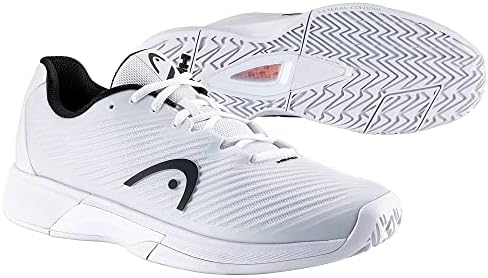HEAD Men's Revolt Pro Sneaker, White/Black, 9.5 | Image 4