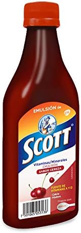 Emulsion de Scott Multivitamínico Cereza 200 ml