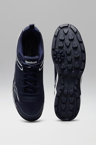 Image of Reebok Men's Cricket Shoes Cushioned Midsole Lightweight Durable Sports Shoes for Men | Comfortable Rubber Outsole | Cricket, Training & Outdoor Sports | Power Play