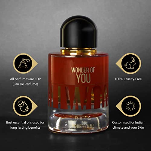 Image of RiiFFS Wonder Of You Femme Perfume For Men & Women | Long-Lasting Eau De Parfum - 100 ml
