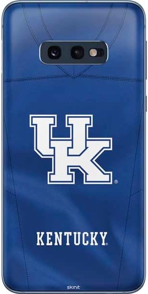 Skinit Decal Phone Skin Compatible with Galaxy S10e - Officially Licensed University of Kentucky Blue Jersey Design