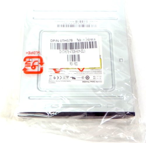 Genuine Dell Th578 Ts-H292C Ide Cd-Rw Cd-R Cd-Rom Desktop Internal 5.25" Black Bezel Optical Drive Full Height Compatible Part Numbers: Ts-H292C, Th578 #TOP4