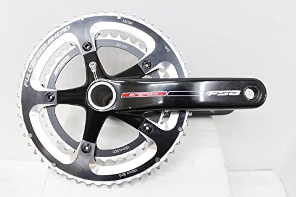 完成車取り外し品 fsa ENERGY クランクセット Amazon | N)FSA(エフエスエー) エフエスエー ENERGY クランク