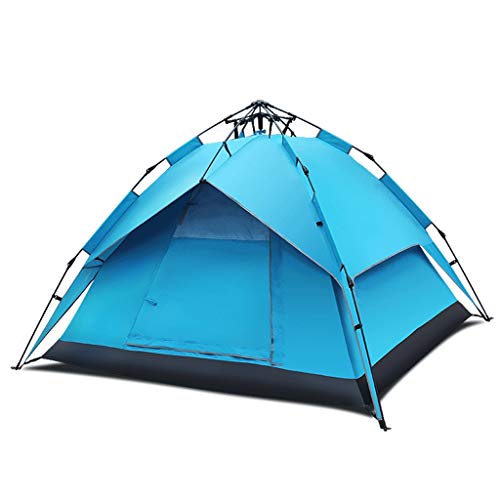 Tente camping pop-up imperméable 4 saisons pour extérieur et famille