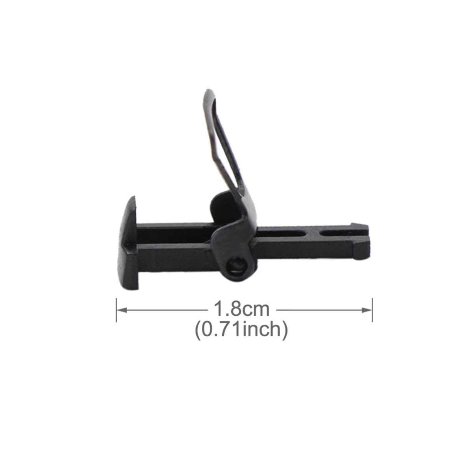 Qianly 10 Acopladores de Tren Universales de 1,8 Cm para Maquetas de Trenes a Escala 1/87 (para Modificaciones DIY)