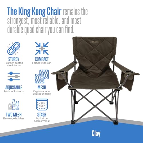 ALPS-Mountaineering-King-Kong-Camping-Chairs-for-Adults-with-Mesh-Cup-Holders-and-Pockets-Built-Durable-and-Reliable-with-Compact-Foldable-Steel-Frame