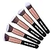 BS-MALL Makeup Brushes Premium Synthetic Foundation Powder Concealers Eye Shadows Makeup 14 Pcs Brush Set, Rose Golden, 1 Count