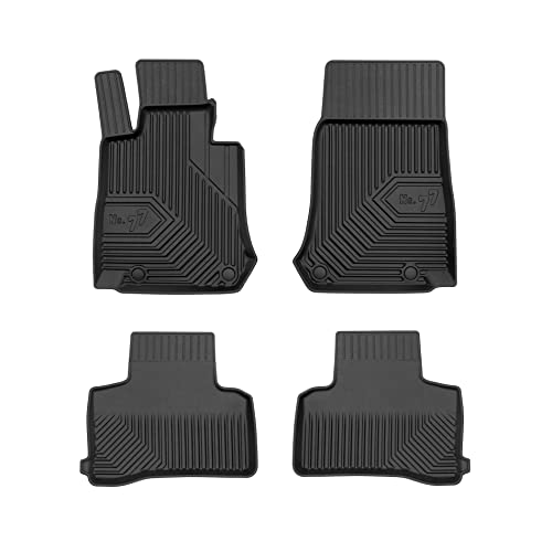 Alfombrillas Mercedes EQC N293 impermeables Frogum 77 con borde alto antideslizante todo el año