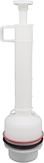 1 Pack Compatible Flush Valve, Replacement Part Toilet Valve Tower Type, Plastic # 211-11-1/2" Toilet Tank Models(White)