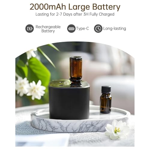 Mini diffuseur d'aromathérapie portable et rechargeable sans cordon