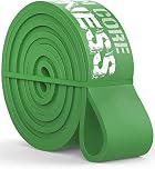 23–54 kg Green Pull Up Resistance Band - Pull Up Assistance Bands for Men & Women – Long Exercise Band for Home & Gym - Assisted Fitness Band for Workout, Calisthenics, Mob, Stretch & Physio Therapy
