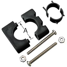 Sea-Dog Line Rail Mount Bracket - Round, rail mount bracketpr 7/8in-1in