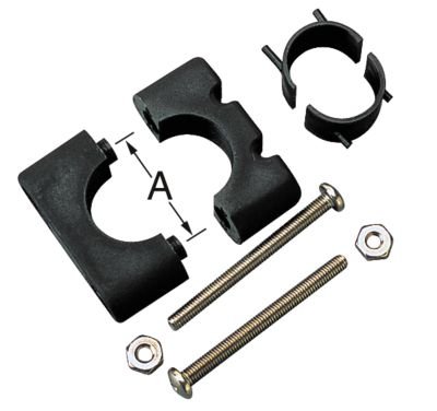 Sea-Dog Line Rail Mount Bracket - Round, rail mount bracketpr 7/8in-1in