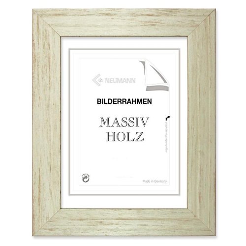 Cadre en bois Colorado blanc 70x100 cm pour décorer votre salon