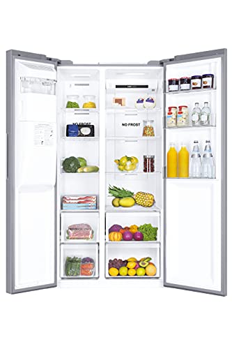 HAIER HSOGPIF9183 Réfrigérateur américain 337+ Froid ventilé L90x H1775cm - vue 4