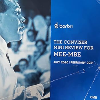 Paperback The Conviser Mini Review For MEE-MBE July 2020 | February 2021 CMR Book