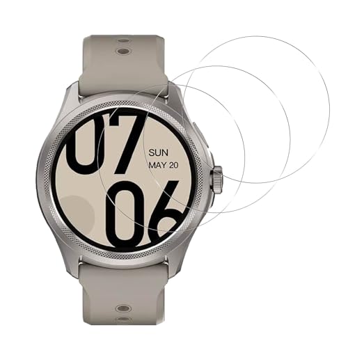 �Ή� Ticwatch Pro 5/Ticwatch pro5 Enduro �p �K���X�t�B���� �y3���Z�b�g-���Y���Ɏq�f�ށzTicwatch Pro �t�B���� Ticwatch pro5 Enduro �t���ی�t�B���� �����K���X �d�x9H ��U�h�~ 